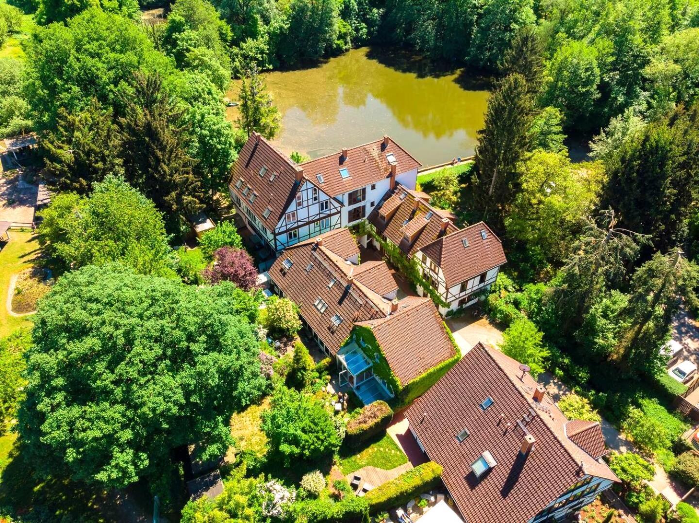 Einliegerwohnung In Einer Muehle Vor Den Toren Frankfurts, Ideal Fuer Messegaeste Oder Stop Over Драйайх Екстериор снимка