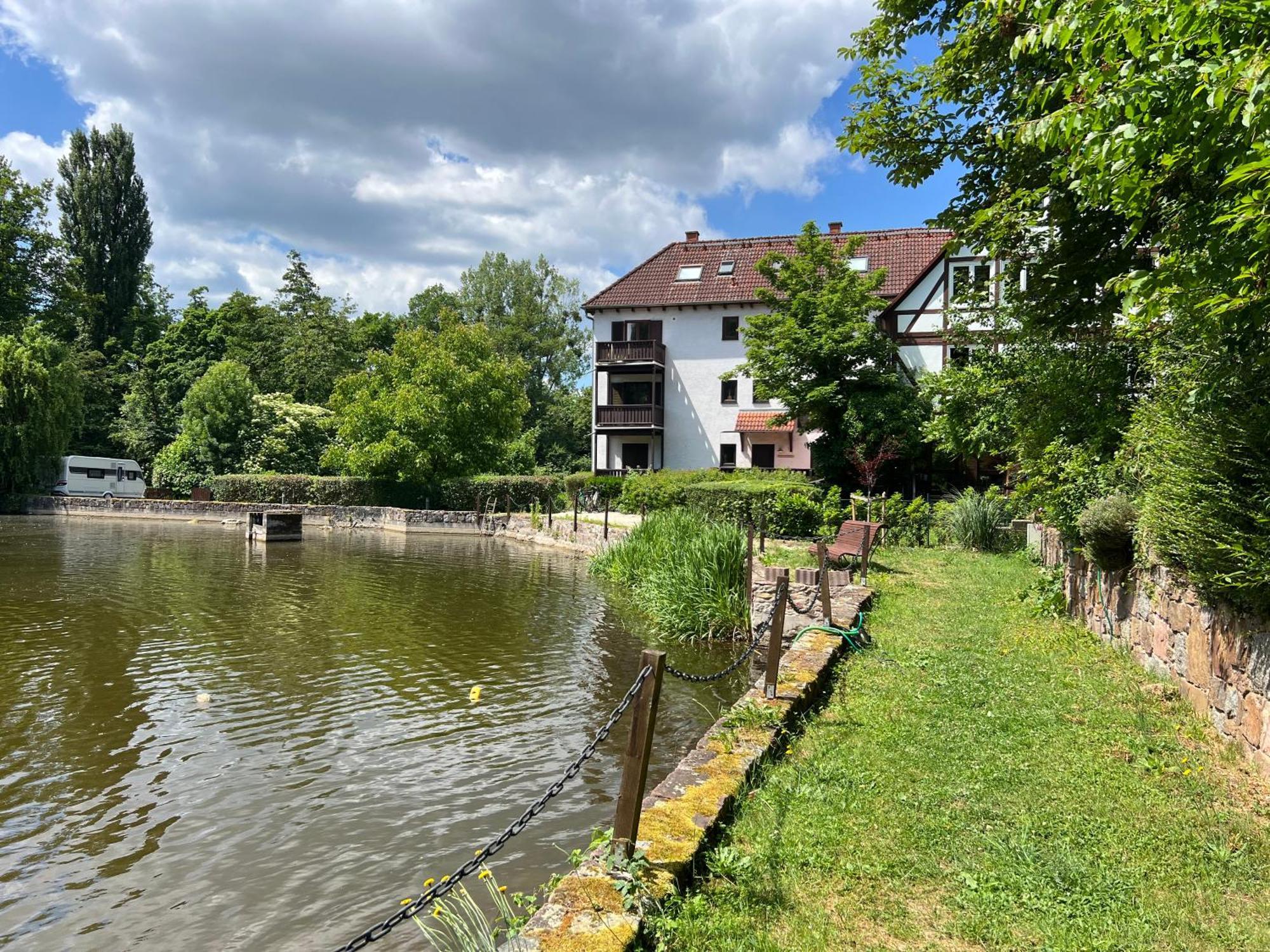 Einliegerwohnung In Einer Muehle Vor Den Toren Frankfurts, Ideal Fuer Messegaeste Oder Stop Over Драйайх Екстериор снимка